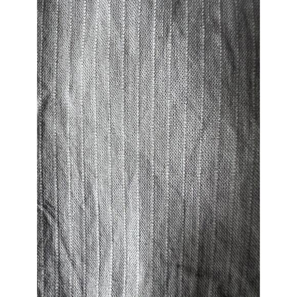 MATTA Dress Halter Strapless Gray Cotton Smocked Midi Pull On NWT - Picture 3 of 5